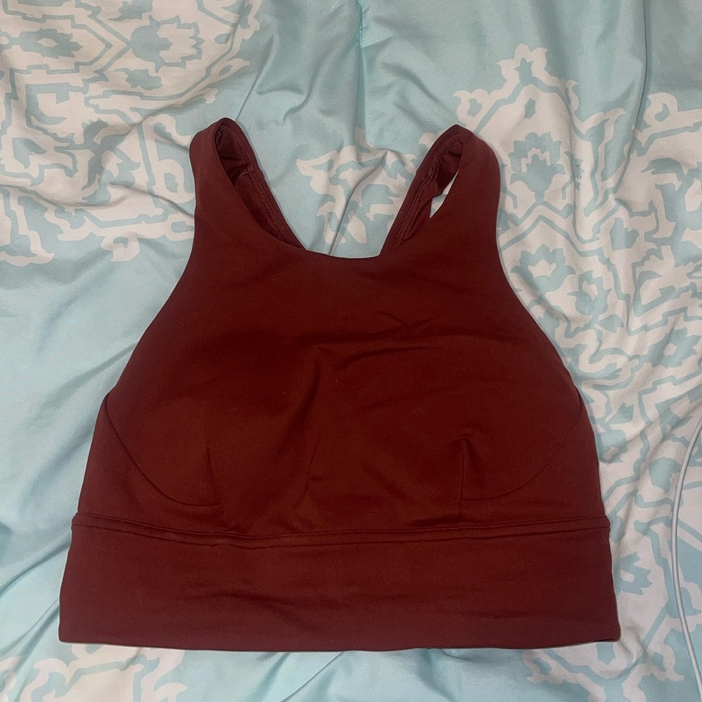Lululemon wunder train longline bra size 6